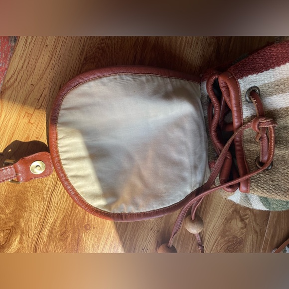 Raj | Vintage Kilim Woven Backpack - Picture 9 of 16